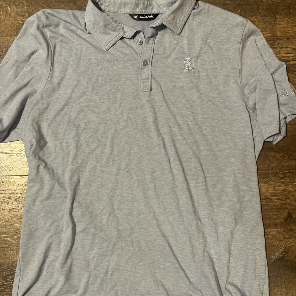 Men's Light Gray Polo Shirt